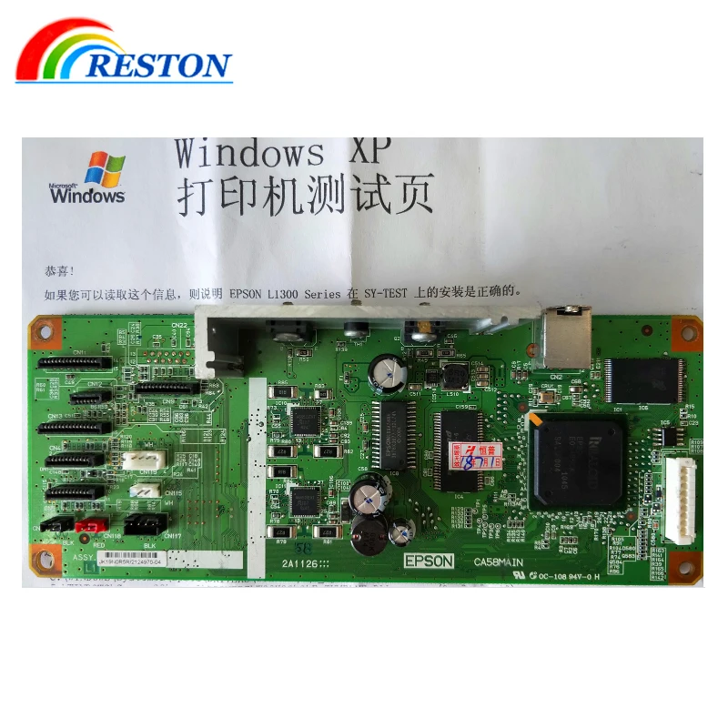 Протестированная материнская плата для материнской платы EPSON L1300 ME1100 T1100 T1110 PX1001