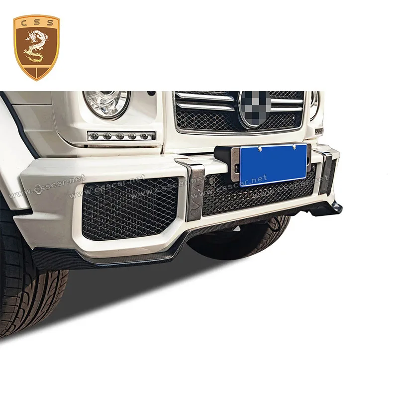 Передний бампер из углеродного волокна для Benz G Class W463 передний G350 G500 G550 G55|Обвесы| |