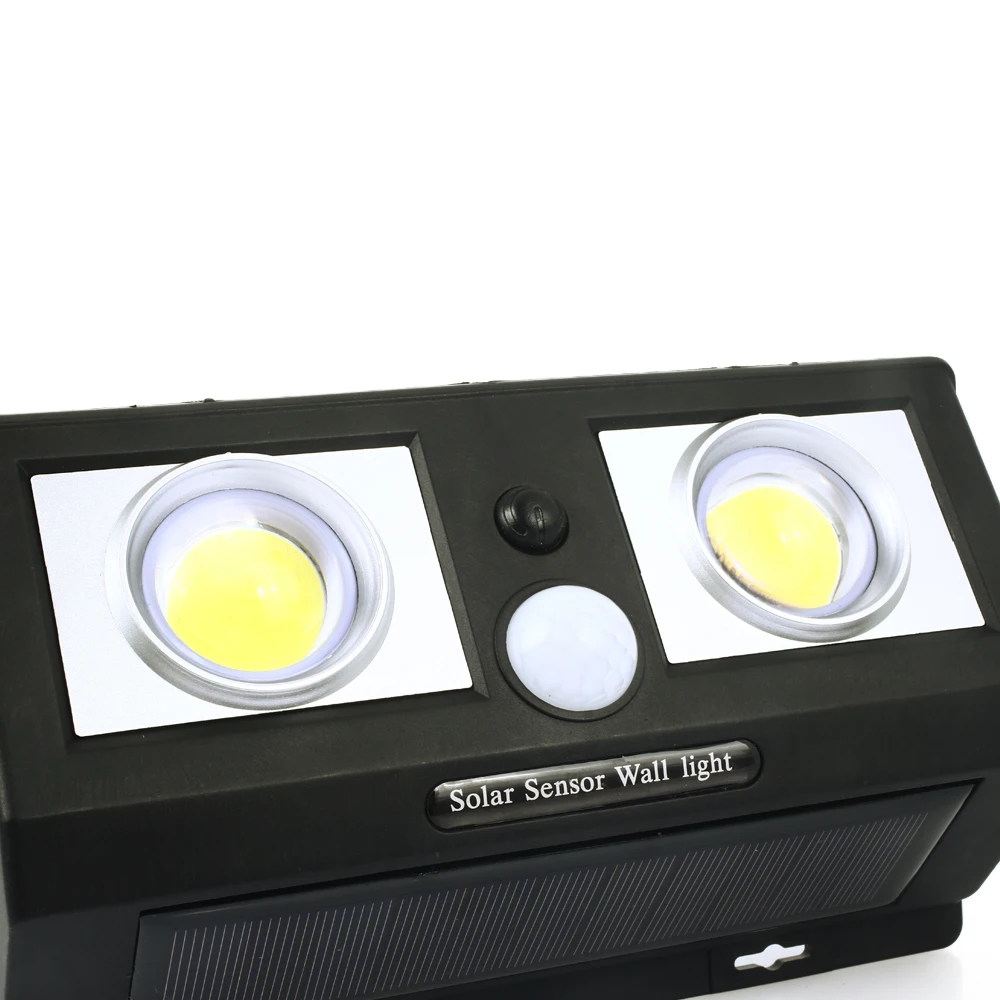 Датчик движения COB 60LED Солнечный водонепроницаемый 8 Вт индукционный светильник садовый светильник домашний наружный настенный светильник уличный светильник дорожка светильник s