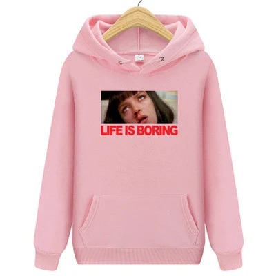 mens pink designer hoodie