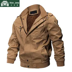 Плюс размер зимняя Военная верхняя одежда мужская куртка толстые летные куртки мужской ВВС Повседневная Куртка карго теплая ветровка M-6XL