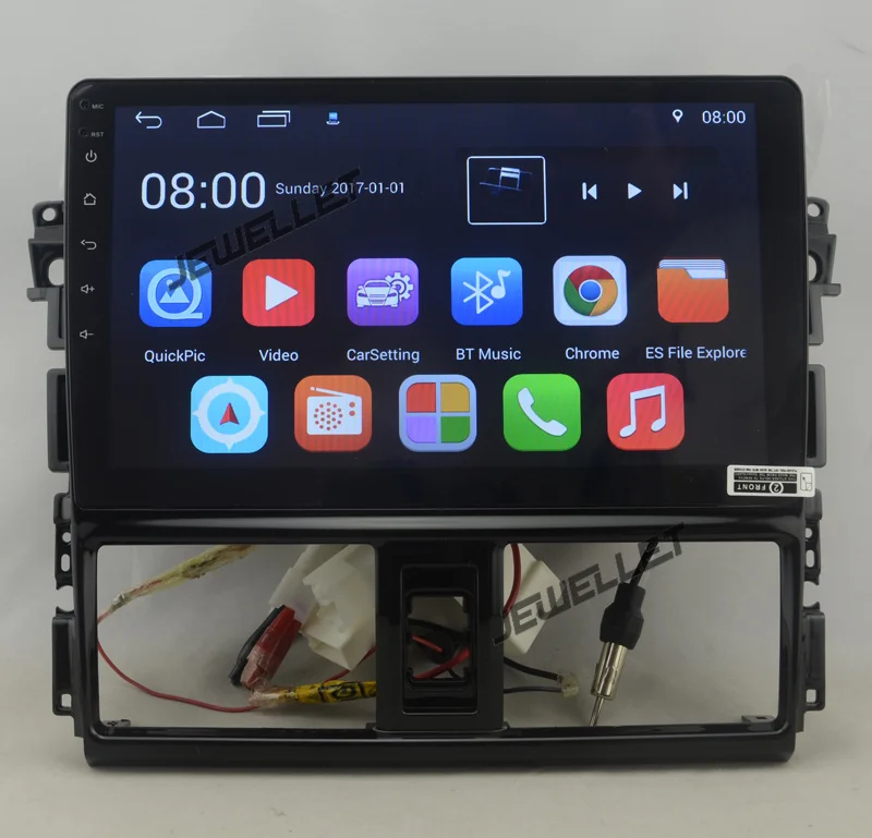 

10.1" Octa core 2.5D IPS screen Android 8.1 Car GPS radio Navigation for Toyota Vios TRD Sportivo 2014-2016