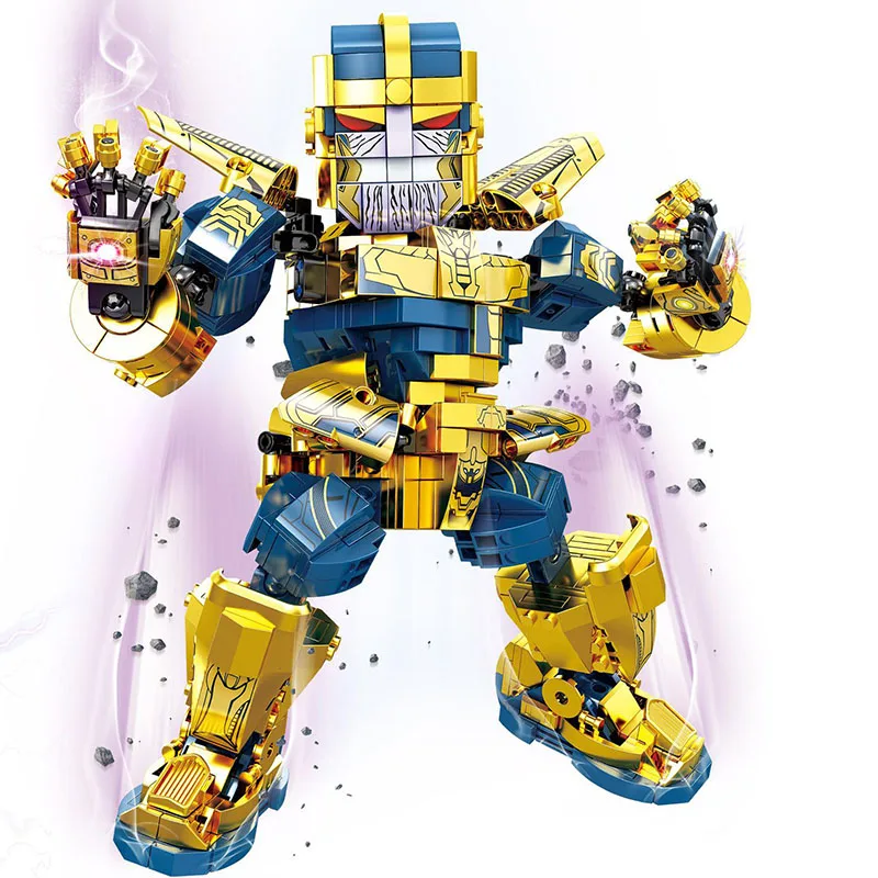 

786pcs Sy1319 Legoinglys The Avengers Super Hero Thanos Figures Building Blocks Bricks Toys For Children