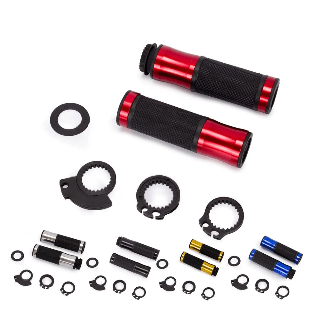 Руль мотоцикла с текстурой резины Универсальный для внедорожных мотоциклов модификации, не скользит, разные цвета