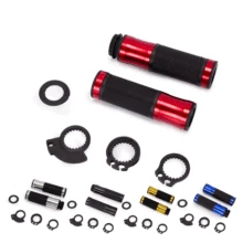 Руль мотоцикла с текстурой резины Универсальный для внедорожных мотоциклов модификации, не скользит, разные цвета