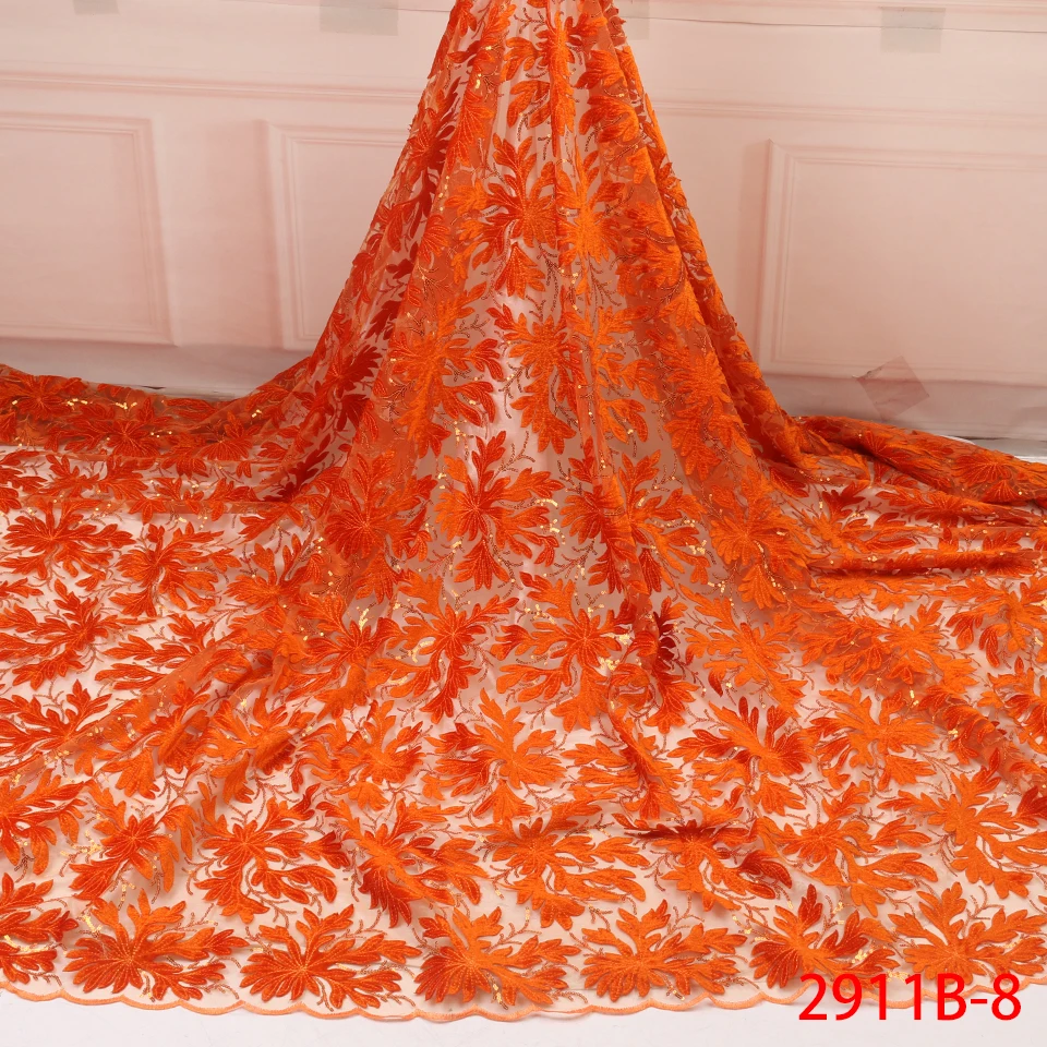 Latest African Velvet Lace Fabric 2019 High Quality African French Net Laces With Sequins Embroidery Tulle Lace For Dresses