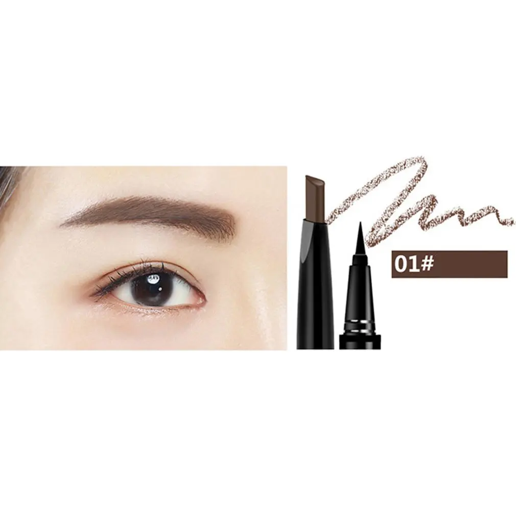 

Double-headed Eye Makeup Pen Rotating Automatic Eyebrow Pencil Portable Practical
