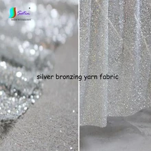 Новая серебряная блестящая бронзовая пряжа, посыпанная золотыми мелкими блестками, модный дизайн, фоновая ткань A0481F