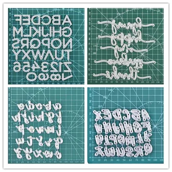 

Eastshape 2020 new Letter Dies Metal Cutting Dies Scrapbooking for Card Making Metal Craft Dies Alphabet Die Cuts Embossing