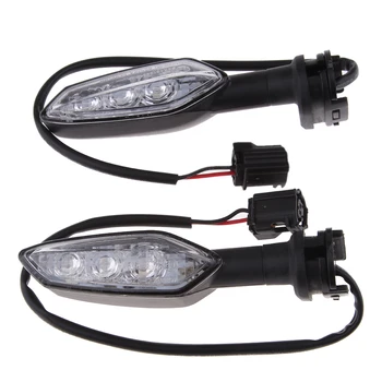 

2 Pieces Universal Motorcycle LED Turn Signal Light Indicator Lamp for YAMAHA MT-25 2015-2017,MT-03 16-18 clignotant moto led