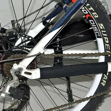 Цепь для ухода за велосипедом, прикрепленная поддержка велосипеда, защитный чехол, защитный чехол для цепи горного велосипеда, защитный рукав