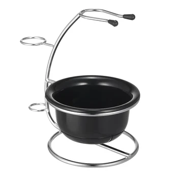 

Shaving Sets Shaving Kit Shave Stand Holder With Soap Bowl for Men Dad Gifts