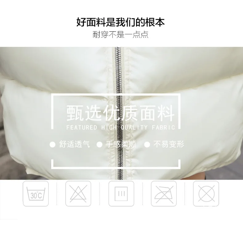 AliExpress хлопковая стеганая одежда для женщин, стиль, зимняя хлопковая куртка в Корейском стиле, Женская приталенная утепленная куртка с большим мехом