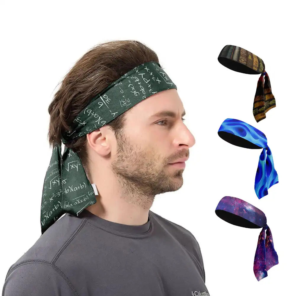 Download 3d Mathematical Formula Tennis Headband Men Outdoor Sports Cycing Running Compression Hair Band Fitness Workout Sweat Headband Sweatband Aliexpress