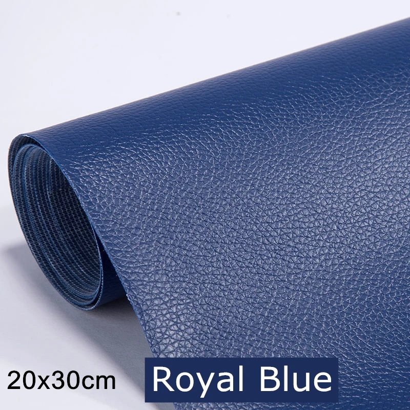 Self-Adhesive PU Leather Repair Patch - 20x30cm Synthetic Imitation Leather Sheet