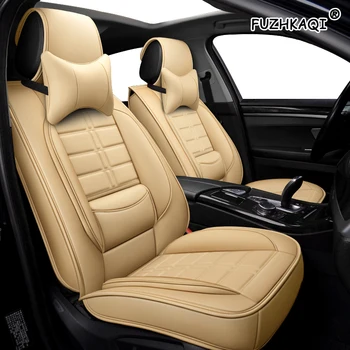 

Auto Pu Leather Car seat covers set For toyota corolla prado honda spirior mercedes w201kia ceed vw lupo lada car seat cushion