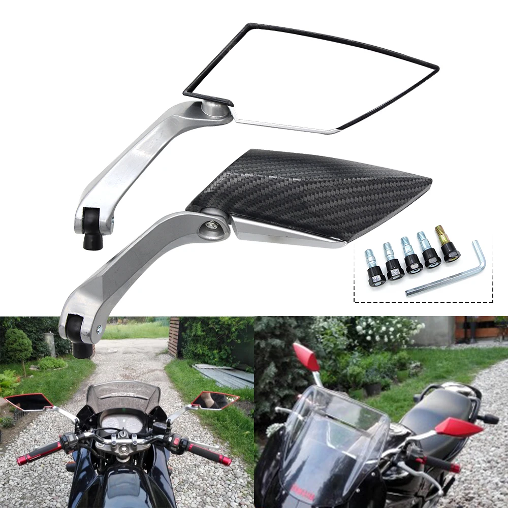 Moto rcycle боковое зеркало алюминиевое заднего вида с ЧПУ универсальное для Vespa gts 300