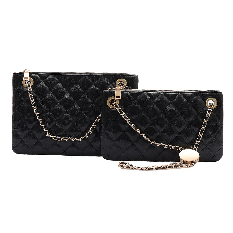 

iVog New Arrival Everyday Ladies Small Black Crossbody Shoulder Handbag louisbag Chain PU Hand Bags for Women 2019