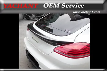 

Car-Styling FRP Fiber Glass Rear Trunk Spoiler Fit For 2014-2016 Panamera 970.2 Rear Spoiler Wing