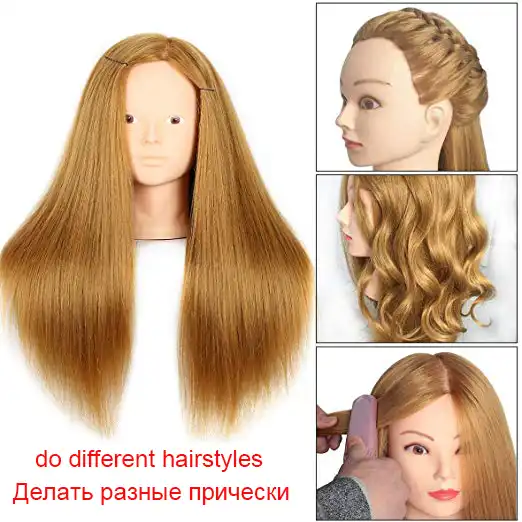 Maneken Dlya Ukladki Volos 85 Naturalnyh Volos Dlinnye Volosy Pricheska Parikmaherskaya Trenirovochnaya Kukla Zhenskij Maneken S Parikom Mannequin Head With Hair Mannequin Headhead With Hair Aliekspress