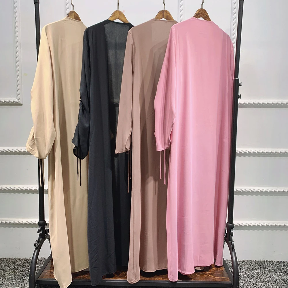 Eid Mubarak Abaya Dubai Turkey Islam Muslim Fashion Robe Kimono Femme Musulmane Caftan Moroccan Kaftan Abayas For Women Cardigan