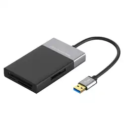 6 в 1 USB 3,0 к XQD/TF/безопасная цифровая карта 2 порта концентратор мульти карта памяти ABS и корпус из алюминиевого сплава ПВХ считыватель