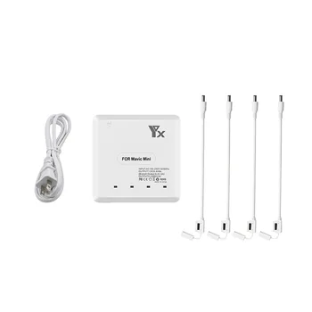 

6 in 1 Mavic 2 Charger Battery Charge Remote Control phone Tablet Charge For DJI Mavic 2 Pro / Zoom Charger Hub With USB Port