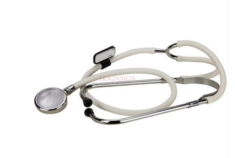 stethoscope cardiology all copper listening head home examination instrument stethoscope earpiece single multi-function
