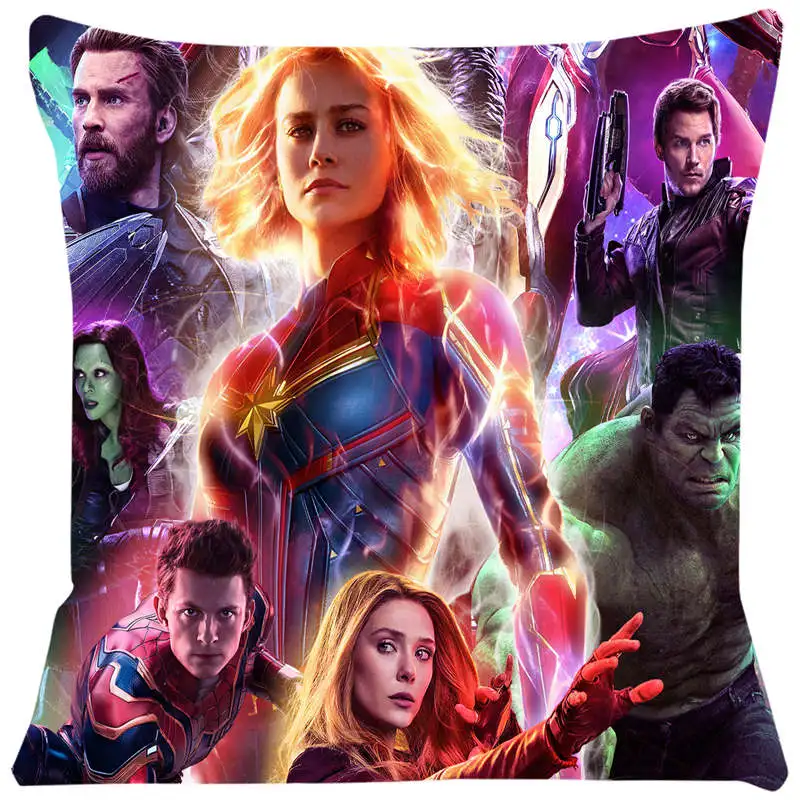 Мстители 4 Ultimate batch Stills наволочки для диванной подушки домашние декоративные пледы наволочки SJ-073
