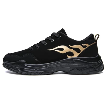 

Thick Sole Platform Sneakers Men Vulcanize Shoes Man Fire Chunky Dad Shoes Men Trainers Creepers Loafers Men Chunk Sneaker