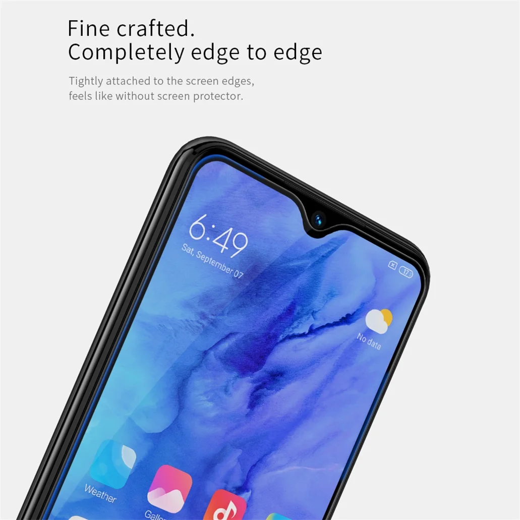Для Xiaomi Redmi Note 8T закаленное стекло Nillkin XD CP+ MAX 9H антибликовое Полное покрытие экрана Защитное стекло для Redmi Note8T
