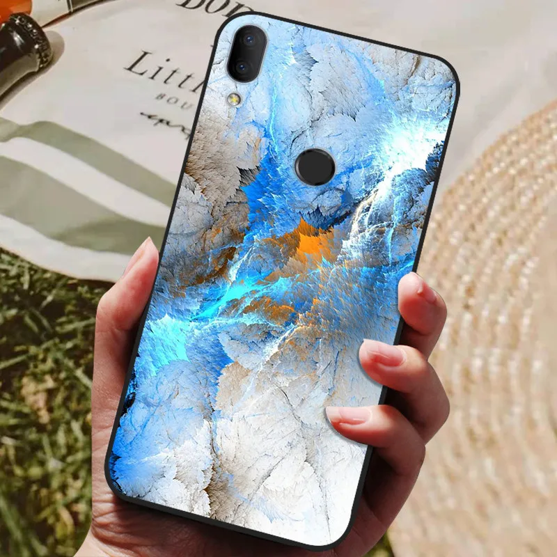 For Coque Alcatel 3X 2019 Case Silicon Back Cover Phone Case For Alcatel 3 X 3X 2019 Cases Soft bumper Funda 3X 2019 5048Y Bag glass flip cover