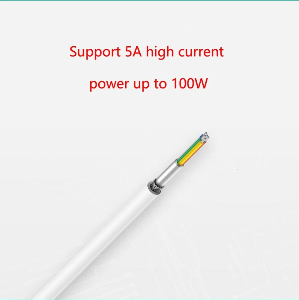 Кабель XIAOMI для ноутбука air usb type c-usb type c для apple Macbook pro usb c кабель для быстрой зарядки 1,5 м