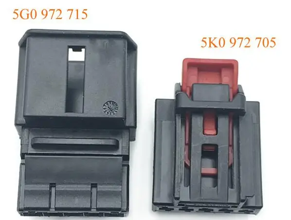 5 Pin/Way мужской или женский задний фонарь разъем 5K0 972 705 5G0 972 715 - Название цвета: 5 pcs