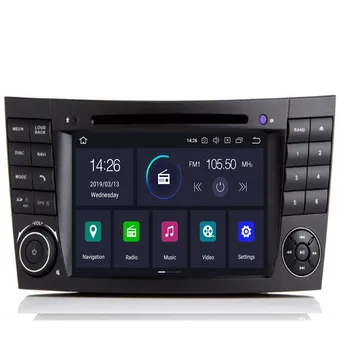 

2 Din Auto Radio Android 10 4+64G For Mercedes/Benz/E-Class/W211/E300/CLK/W209/CLS/W219 Car Multimedia Video DVD Player GPS DVR