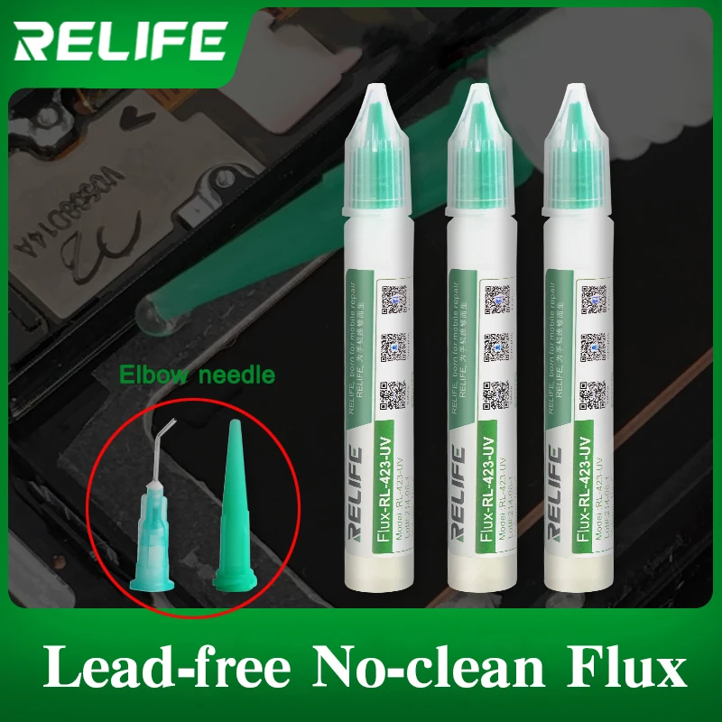 RELIFERL423UV10MLLeadFreeliquidSolderingFluxPenNoClean