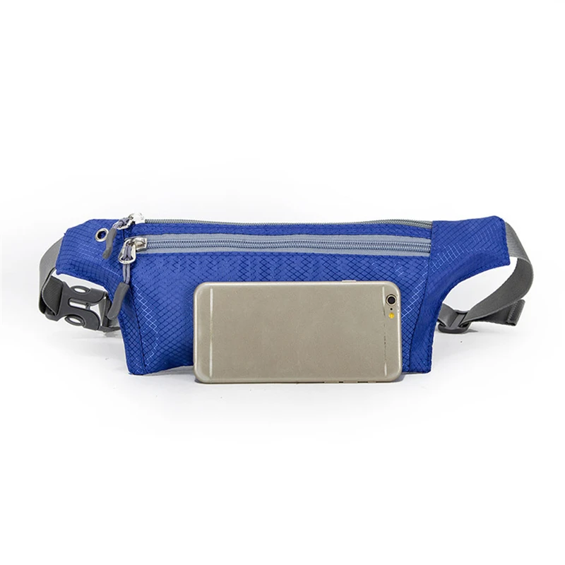 Aelicy Fashion Mini Fanny Pack For Women Men Portable USB Waist Pack Travel Multifunctional Waterproof Phone Belt Bag 1107