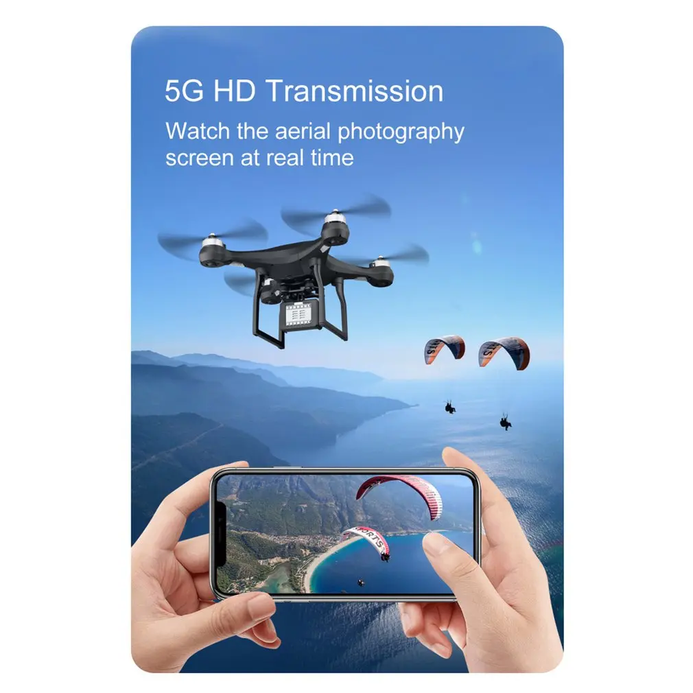 S2 RC gps Дрон антенна 5G WiFi 720P 1080P HD камера с ESC Профессиональный широкоугольный приложение управление Дрон возврат одной кнопки