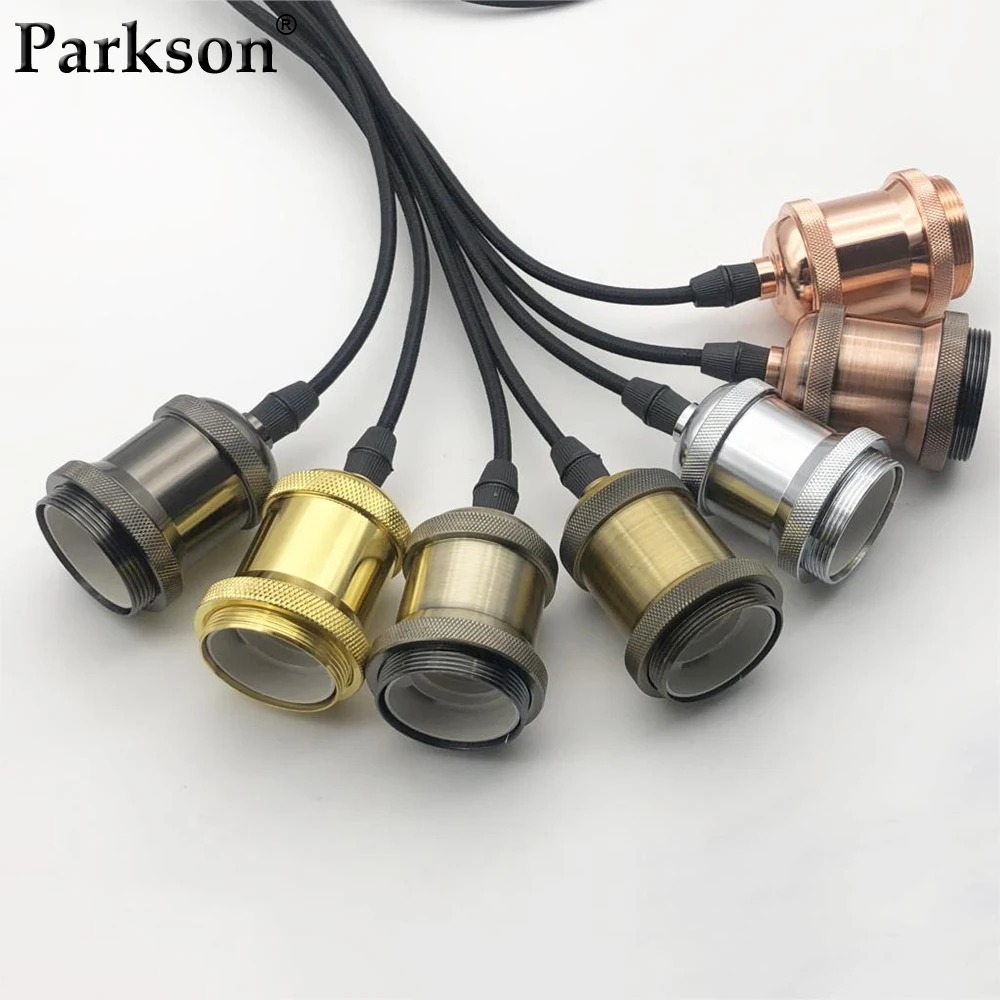 

Retro Vintage Lamp Holder E27 Socket Pendant Lights Bulb Holder Fitting Socket Screw Base Industrial Decor Retro Socket Lamp