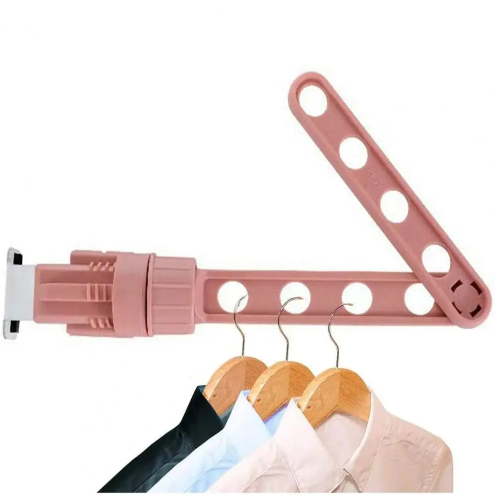 ClothesHangerMultifunctionalSolidColorPlastic8HolesClipDrying