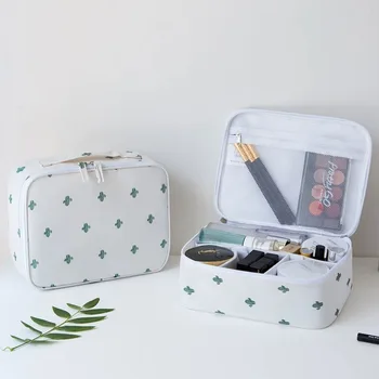 

High Quality Portable Make Up Bag Women Waterproof Cosmetic MakeUp bag travel organizer for toiletries toiletry kit