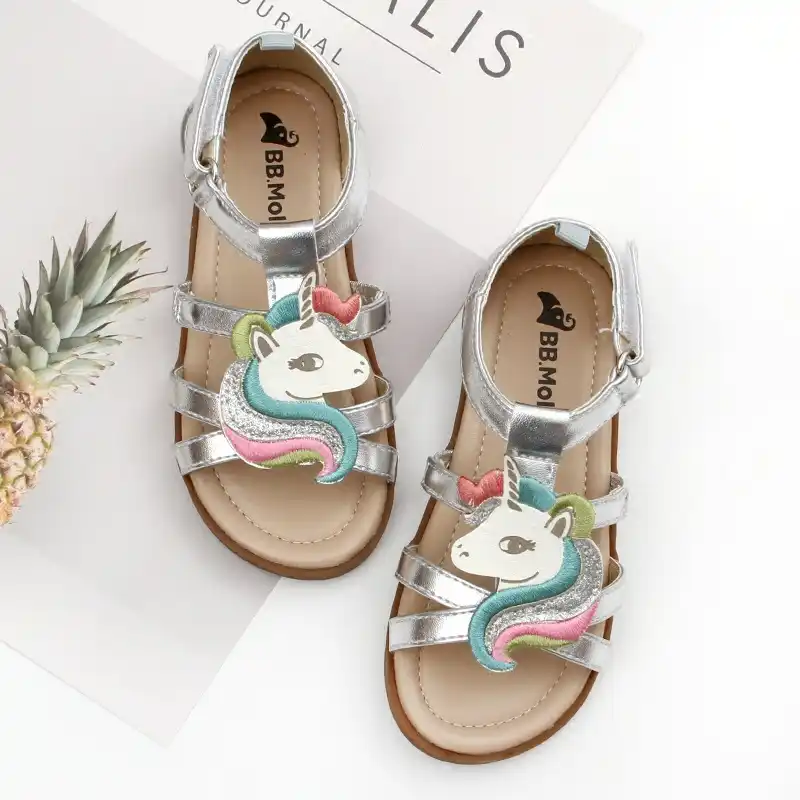 unicorn sandals for girls