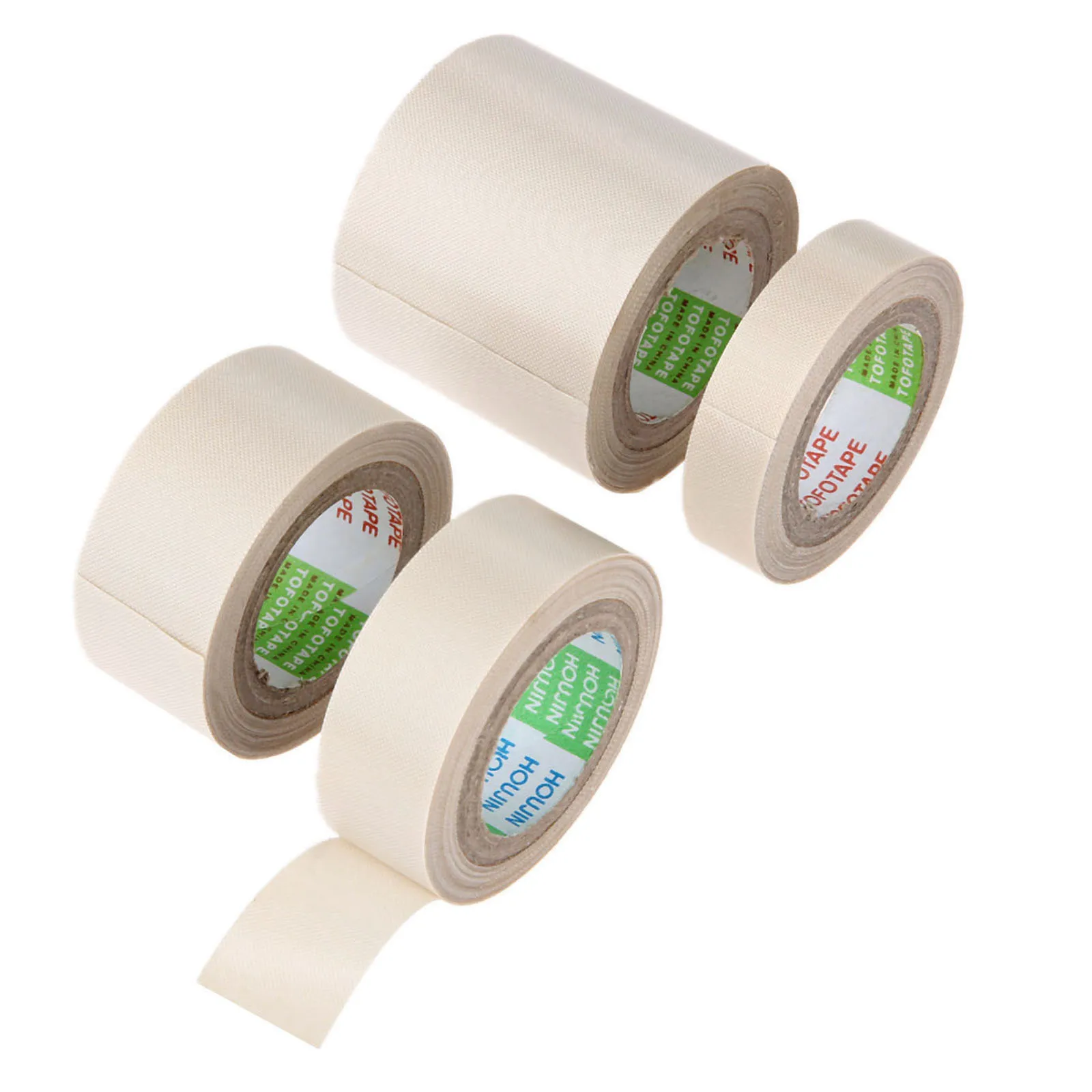PTFE High Temperature Heat-Resistant Adhesive Tape Rubber Roller Coat 4 Size 