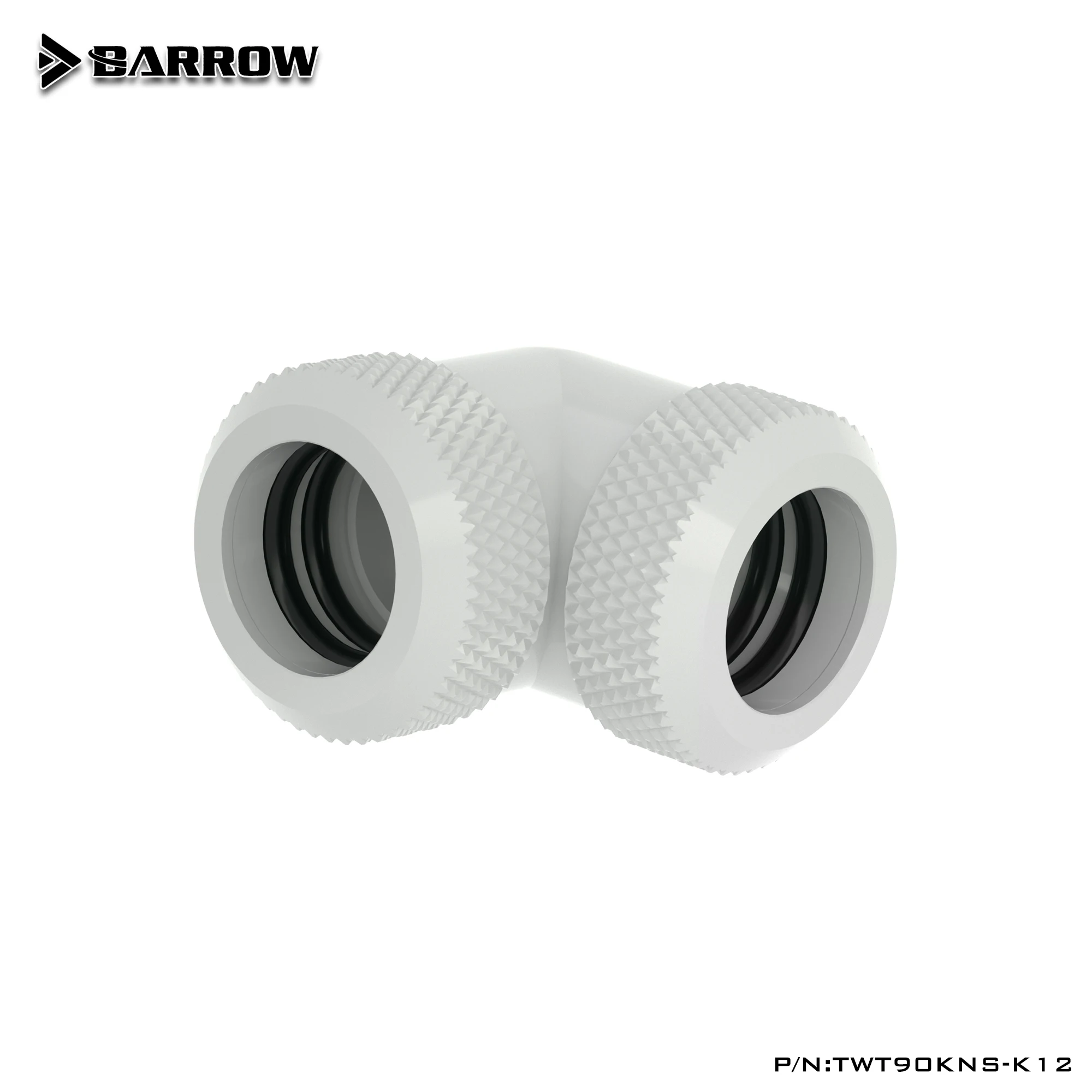 Barrow OD12mm hard pipe water cooler 90 degree hard pipe fittings, G1/4  computer fittings TWT90KNS-K12 - AliExpress