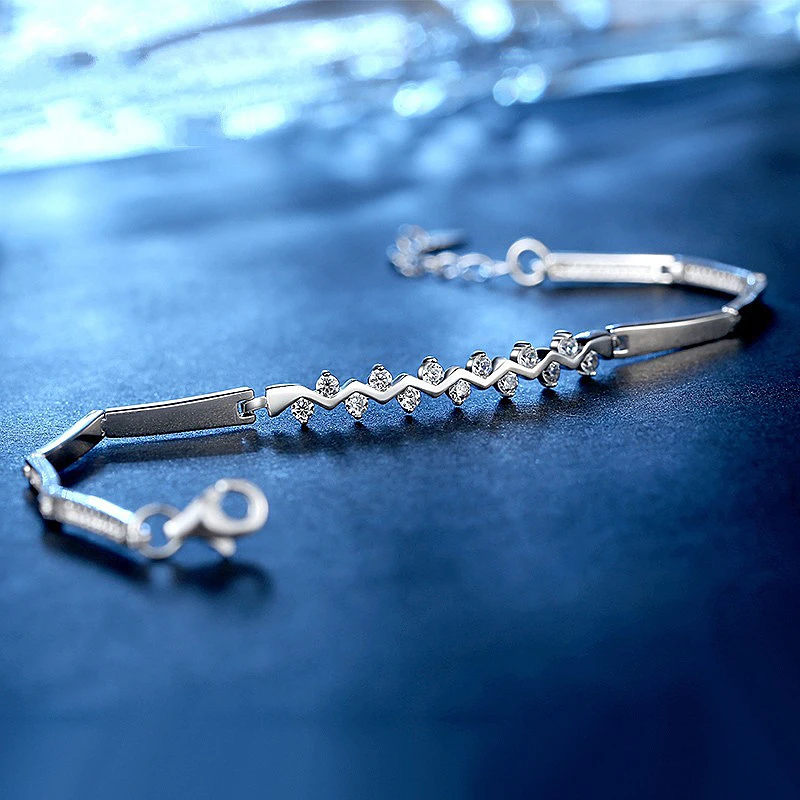 Bracelet 925 silver jewelry for women wedding wholesale.jpgr