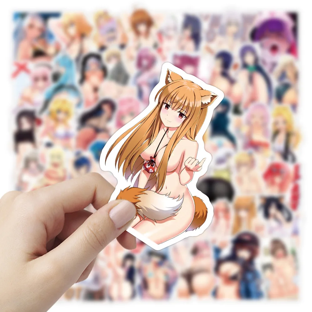50/100 шт. наклейки аниме хентай сексуальный Pinup Bunny Girl Waifu Наклейка s автомобиль