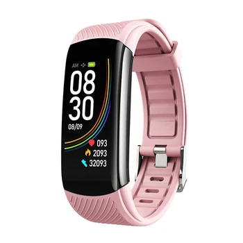 

2020 New C6T Body Temperature Smart Bracelet Watch IP67 Waterproof Heart Rate Monitor Smartband Wristband Fitness Health Tracker