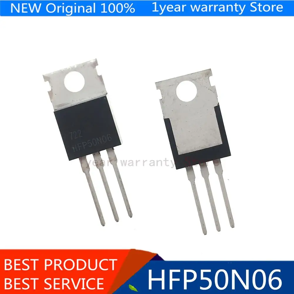 10 шт. HFP50N06 TO-220 50N06 n-канальный новый оригинальный FET