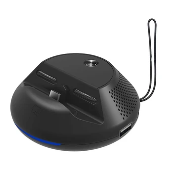 

Circular Cooling Portable HDMI Converter Base Type C TV Dock Base Holder Station for Nintendo Switch