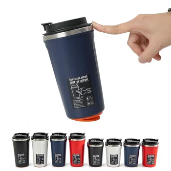 

Suction Thermos Coffee Cup Mug Stainless steel Magic Anti-fall Portable Vacuum Flasks Home Office School Tumbler Creative Gift